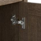 Armoire de rangement d'appoint avec portes par