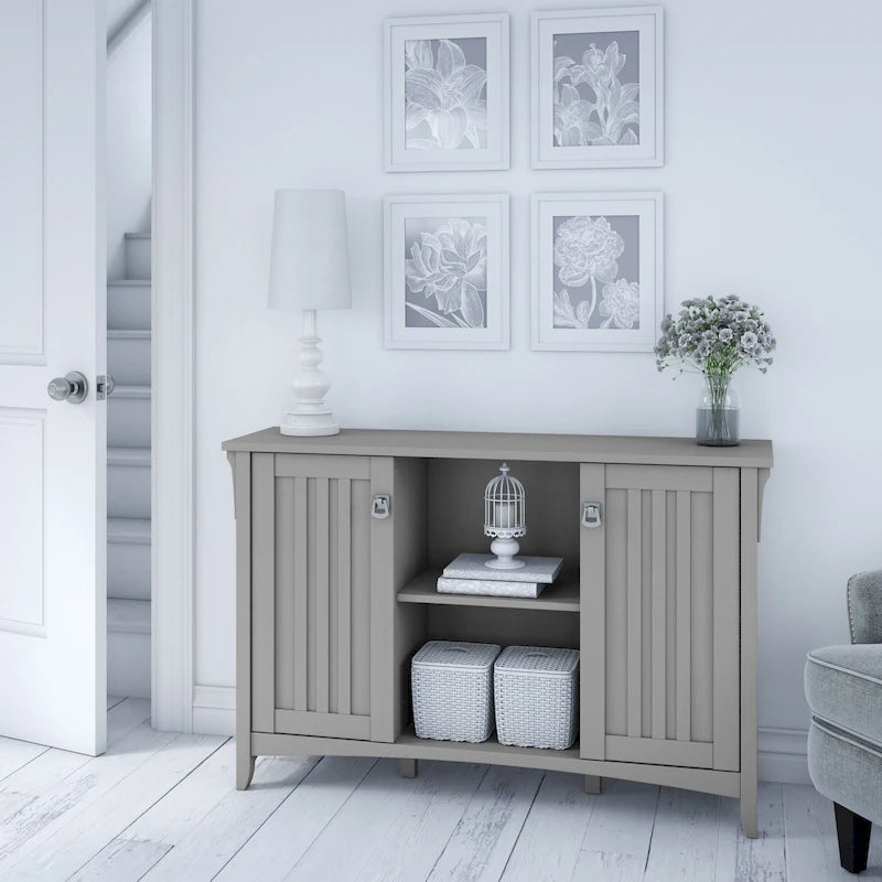 Armoire de rangement d'appoint avec portes par