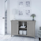 Armoire de rangement d'appoint avec portes par