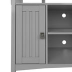 Armoire de rangement d'appoint avec portes par