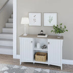 Armoire de rangement d'appoint avec portes par