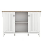 Armoire de rangement d'appoint avec portes par