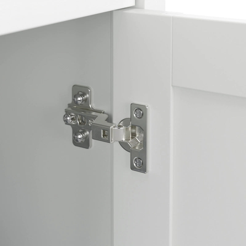Armoire de rangement d'appoint avec portes par