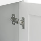 Armoire de rangement d'appoint avec portes par