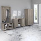 Armoire de rangement d'appoint avec portes par