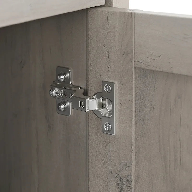 Armoire de rangement d'appoint avec portes par