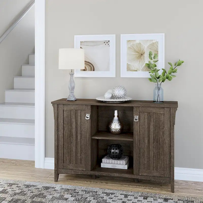 Armoire de rangement d'appoint avec portes par