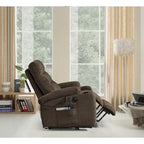 Fauteuil releveur électrique avec massage, chauffage et fonctionnalités pratiques
