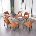 Lot de 2 chaises de salle à manger à dossier rembourré