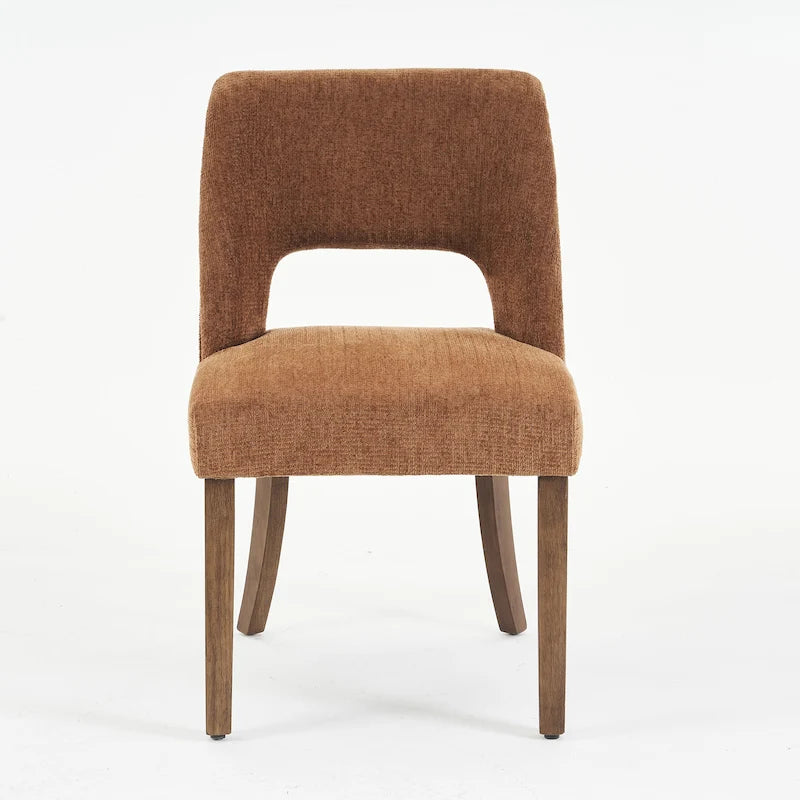 Lot de 2 chaises de salle à manger à dossier rembourré