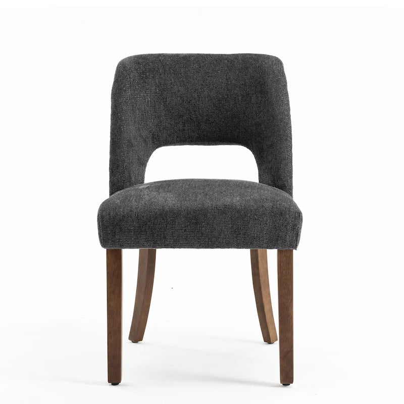 Lot de 2 chaises de salle à manger à dossier rembourré