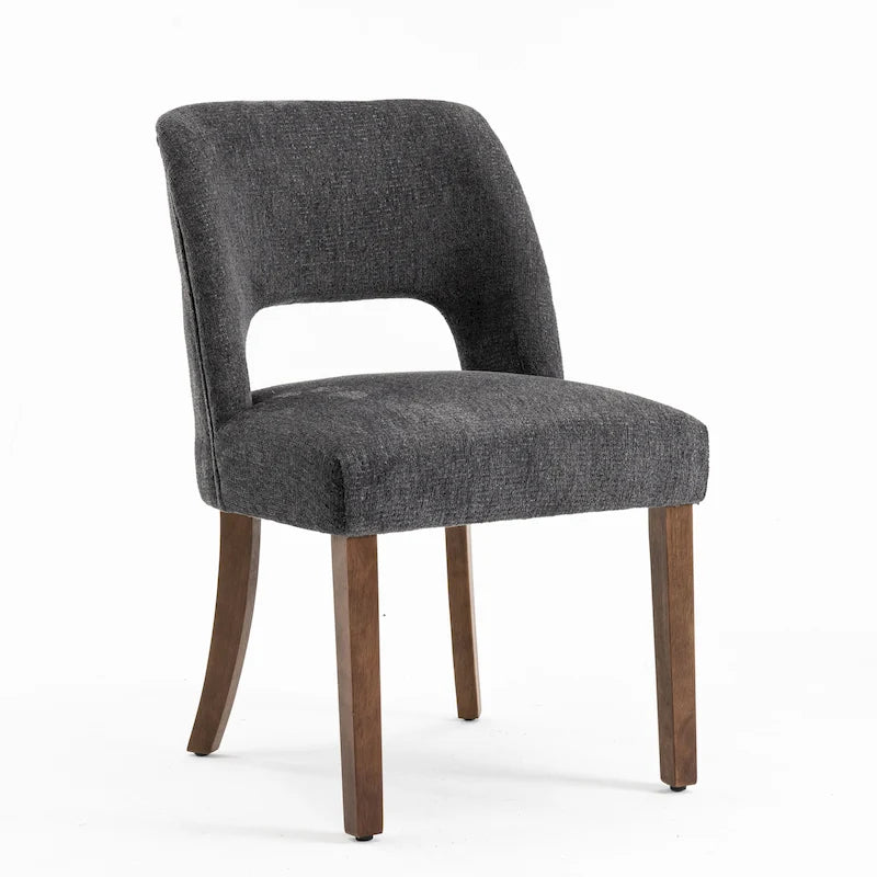 Lot de 2 chaises de salle à manger à dossier rembourré