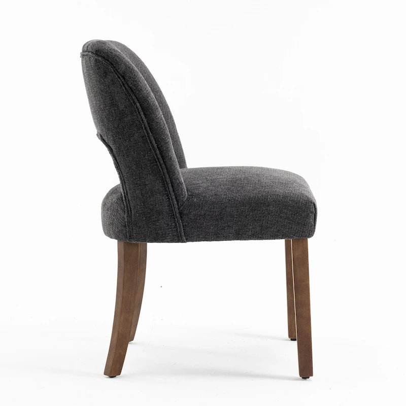 Lot de 2 chaises de salle à manger à dossier rembourré
