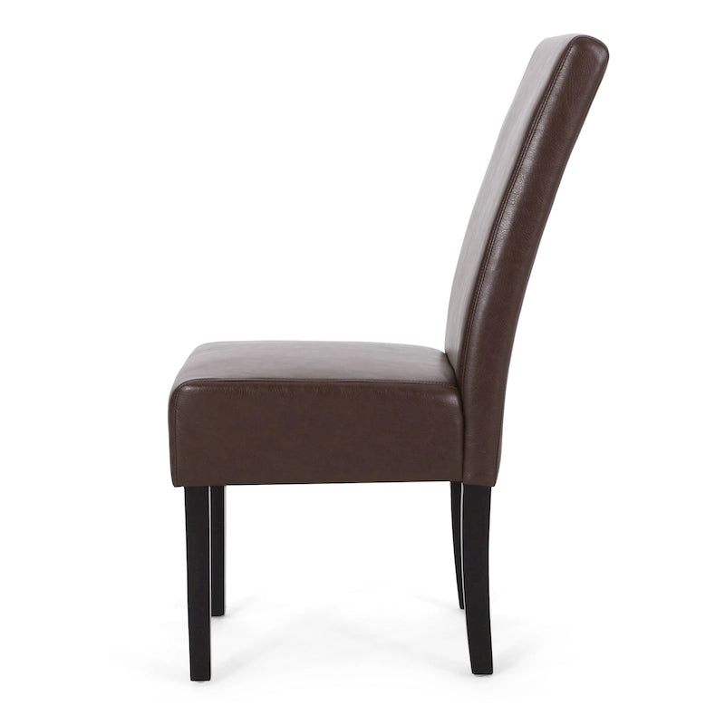 Chaises de salle à manger capitonnées à motifs (Lot de 4)