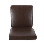 Chaises de salle à manger capitonnées à motifs (Lot de 4)