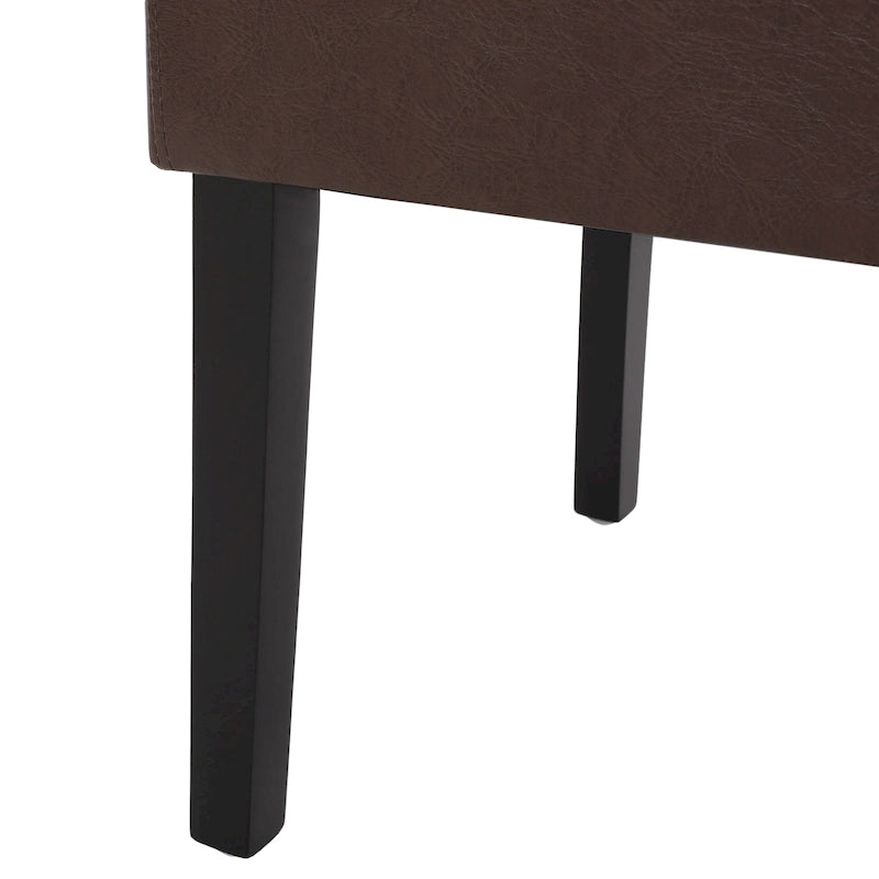 Chaises de salle à manger capitonnées à motifs (Lot de 4)