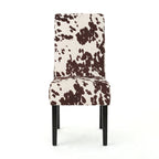 Chaises de salle à manger capitonnées à motifs (Lot de 4)