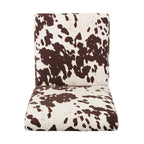Chaises de salle à manger capitonnées à motifs (Lot de 4)