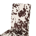 Chaises de salle à manger capitonnées à motifs (Lot de 4)