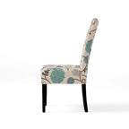 Chaises de salle à manger capitonnées à motifs (Lot de 4)