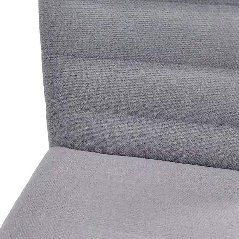 Chaises de salle à manger capitonnées à surpiqûres verticales (lot de 6)