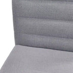 Chaises de salle à manger capitonnées à surpiqûres verticales (lot de 6)