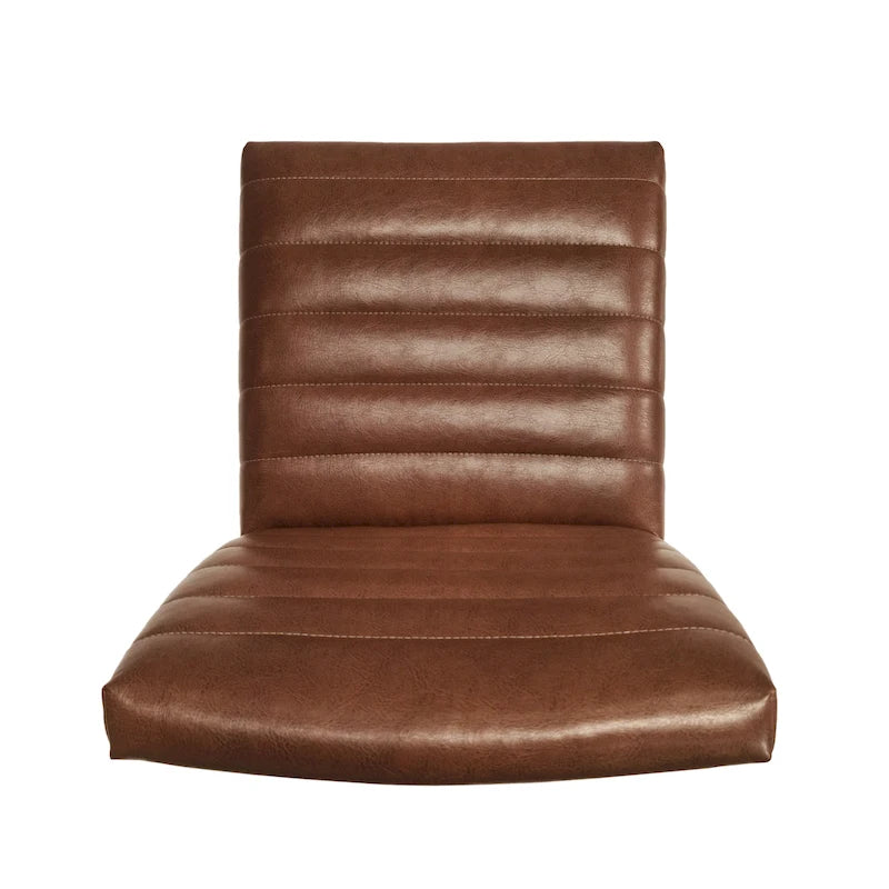 Chaises de salle à manger capitonnées à surpiqûres verticales (lot de 6)