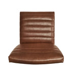 Chaises de salle à manger capitonnées à surpiqûres verticales (lot de 6)