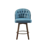 Tabouret de comptoir rembourré pivotant à 360 degrés 26 H