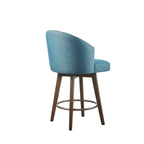 Tabouret de comptoir rembourré pivotant à 360 degrés 26 H