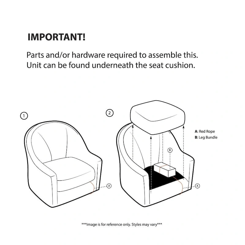 Fauteuil à dossier ailé capitonné en lin