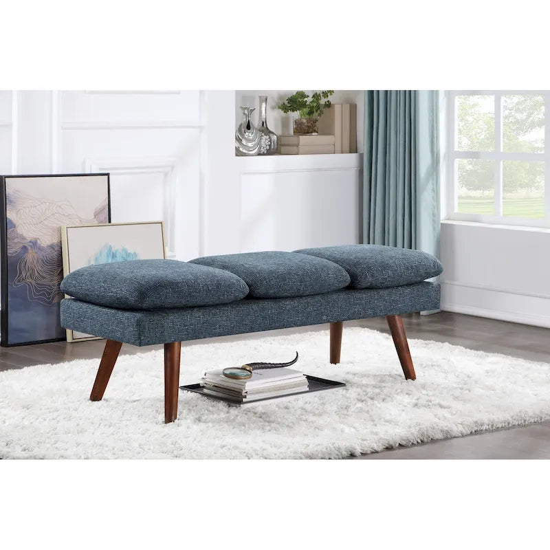 54 Mid-Century Bench