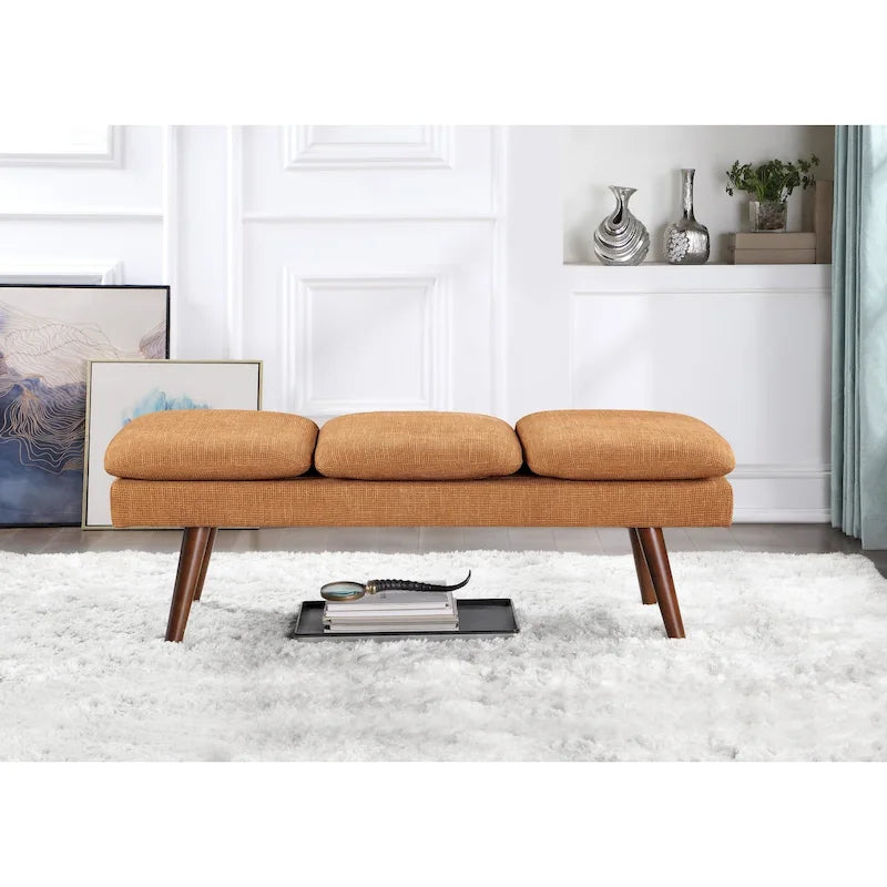 54 Mid-Century Bench
