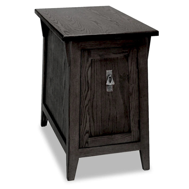 Traditional Solid Wood Mission Cabinet End Table