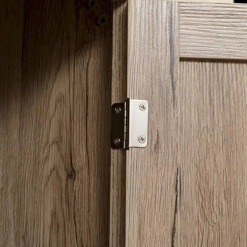 Garde-manger de cuisine autoportant à 4 portes de 183 cm, armoire de rangement avec 4 niveaux et étagères réglables, blanc