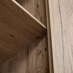 Garde-manger de cuisine autoportant à 4 portes de 183 cm, armoire de rangement avec 4 niveaux et étagères réglables, blanc