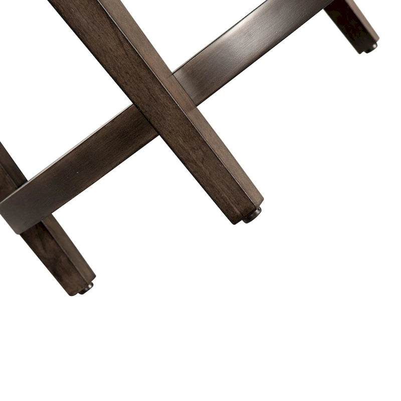 Table d'appoint ronde Espresso Stone