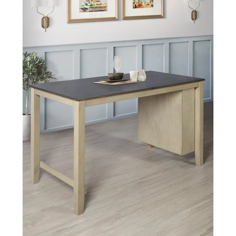 Table et chaises de salle à manger hauteur comptoir, 5 pièces