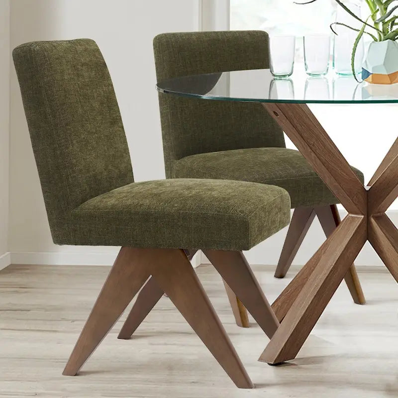 Chaises de salle à manger modernes du milieu du siècle (lot de 2)