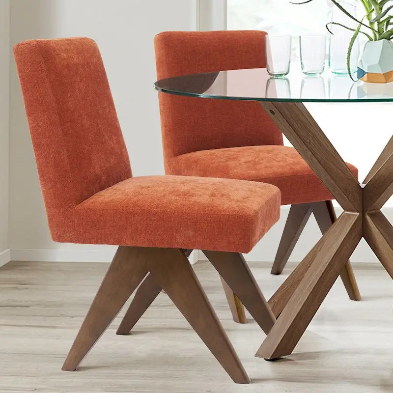 Chaises de salle à manger modernes du milieu du siècle (lot de 2)
