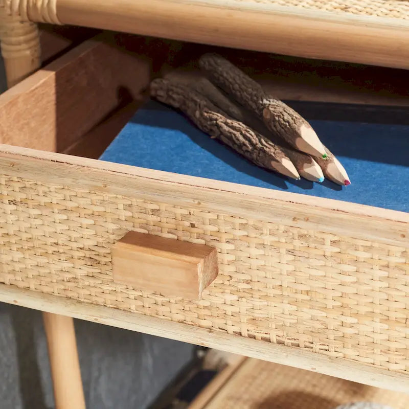 Coastal 1-Drawer 1-Shelf Nightstand