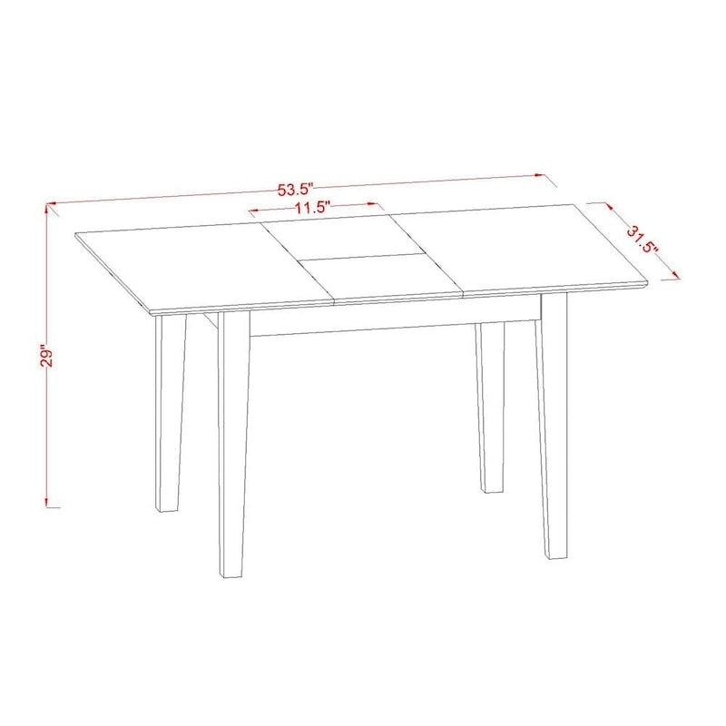 Ensemble de salle à manger : Comprend une table à manger rectangulaire, plusieurs chaises de salle à manger et un banc (différents styles d'assise disponibles).