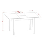 Ensemble de salle à manger : Comprend une table à manger rectangulaire, plusieurs chaises de salle à manger et un banc (différents styles d'assise disponibles).