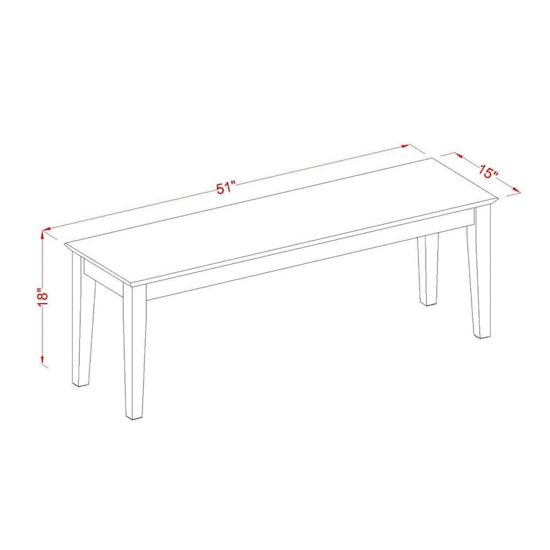 Ensemble de salle à manger : Comprend une table à manger rectangulaire, plusieurs chaises de salle à manger et un banc (différents styles d'assise disponibles).